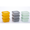 3Pk Square Lebensmittelbehälter Kunststoff Lunchbox 3 stücke